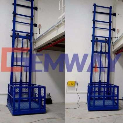 Cheap! hydraulic small goods lift elevator for warehouse and plant