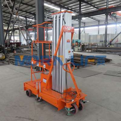 10m Cheap manual man lift for sale